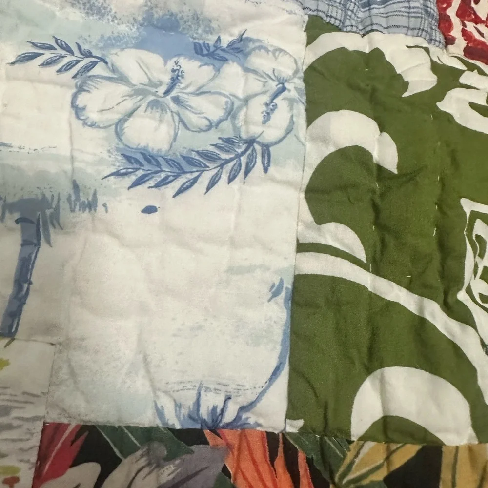 Pottery Barn Colorful Patchwork Pillow Set Set of 2